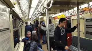 Onboard R36WF #9586 at Mets-Willets Point