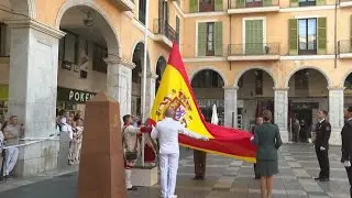 Les forces armades de les Balears celebren la festa nacional