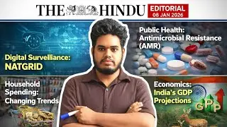 The Hindu Newspaper Analysis | 8th January 2026 | The Hindu Analysis Today 