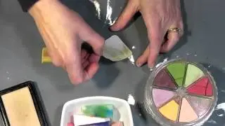 papermart ink chalk resist tags