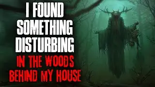 I Found Something DISTURBING in the Woods Behind My House.