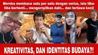 Mas Bule Sampai Ketawa Nama Jajanan Indonesia Unik Banget!! #