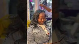 Track and Sew with Darling Royal Platinum Weave