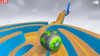 going ball  New  portal run  walkthrough,SPEEDRUN day 10  reac livel max   #10 #goingballs #live