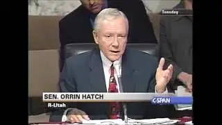 Orrin Hatch Interviews Anonymous FBI Agents