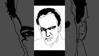 drawing Tarantino #shorts #drawing #portrait #рисунок #draw #sketch #digitalart #портрет #tarantino