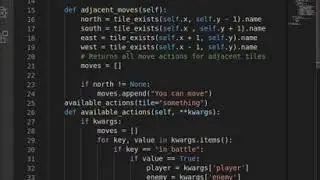 Python Text-Based Game (Part 2) - Making the Tiles for your map