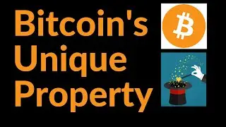 Bitcoin's Unique Property
