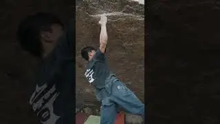 SUNG SU BURDEN OF DREAMS V17 | 1 move in #bouldering #climbing #rockclimbing #v17 #burdenofdreams
