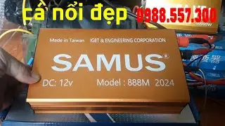 máy kích cá XAMUS 888M bản Băm bic 3 chế độ. đặc trị rô phi và các loại cá khác.LH: 0988557300 zalo