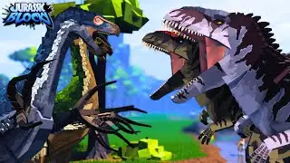 OS NOVOS GIGA VS. THERI! O CONFRONTO FINAL!! | ROBLOX Jurassic Blocky