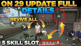 free fire ob 29 update full details | free fire ob 29 update kab aayega | Advance server Full detail