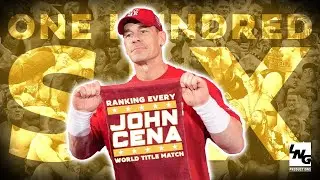 Ranking EVERY John Cena World Title Match - 106+ Matches (AJ, Punk, RKO & More) | LNG Productions