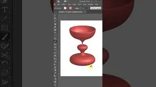 ✨ &ldquo;3D Decorative Piece in Illustrator | Easy Tutorial!&rdquo; 🎨