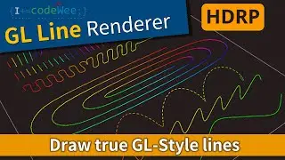 CodeWee Unity GL-style Line Renderer (HDRP)