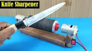 A Sharp Knife is a Safe Knife | I made this knife sharpening at home