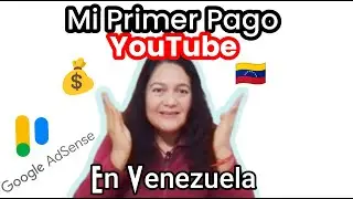 Mi Primer Pago de YouTube en Venezuela @Rosiljimenez
