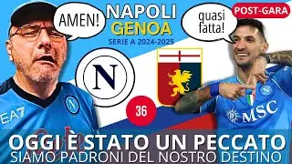 NAPOLI - GENOA : POLITANO : Conferenza post gara - #NapoliGenoa #2-2 #italy #english