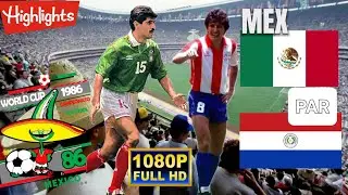 MEXICO vs PARAGUAY 1-1/ WORLD CUP MEXICO 1986 / Full HD 1080p