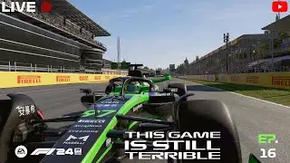 New Update is here but the game still sucks | F124 DRIVER CAREER EP. 16  | 🔴LIVE