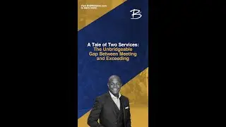 A Tale Of Two Services: The Unbridgeable Gap Between Meeting And Exceeding