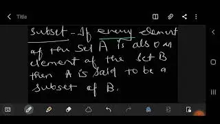 #elementary set theory # csir net#mscmaths#..
