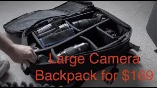 $520 Large Camera Backpack for $169