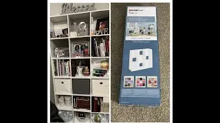 ClosetMaid Cube storage Organizer Build #cubeorganizer #diycrafts #furnitureflip #furnitureassembly
