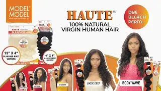 Model Model 100% Natural Virgin Human Hair Bundle - Haute