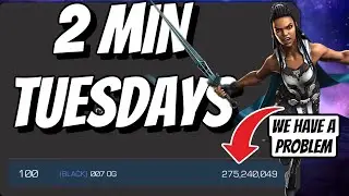 2 Min Tuesday! The top 100 is not healthy NEW Record in Marvel Contest of Champions