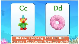 Online Learning for LKG,UKG,Nursery Kids.Flash Card helps to learn memorise words.Improve vocabulary