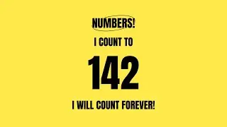 142! Я считаю от 0 до 142! Учусь считать по-английски!
