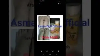 Fair and Care amazing products visit Asma doll