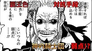 【ワンピース1170話】神の騎士団の弱点が判明｜覇王色が唯一の対抗手段【考察・解説】