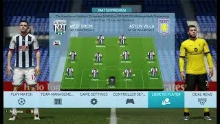 FIFA 16 (PC): West Bromwich vs Aston Villa, Premier League Game 22