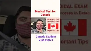 Medical Test for Canada 🇨🇦 Student Visa #shorts #canada #medicaltest #canadastudents #septintake
