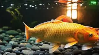 Koi Fish 2 Pond Aquatic Plants in 4K A Refined Living Space to Welcome the New Year 2026
