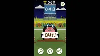 Google doodle cricket game