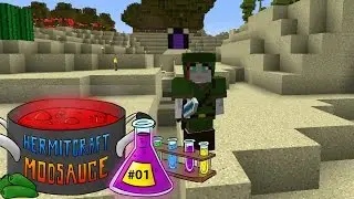 Hermitcraft Modsauce - 01 - Faffing about - Modded Minecraft