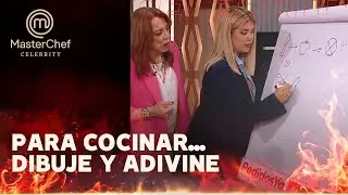 Dibuje, adivine y cocine: el juego que formó duplas y desató trampas en Masterchef Celebrity