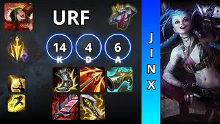 💥 Jinx URF Gameplay &ndash; Get Excited Chaos | League of Legends