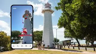Christmas AR Demo-Gamified Lighthouse Experience at Redland City