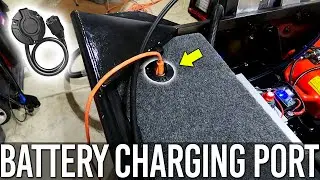 NOCO AC Port Plug | Thru Deck Boat Battery Charging