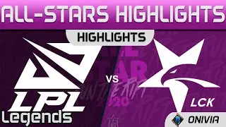 LPL vs LCK Highlights Legends LoL All Stars 2020 by Onivia