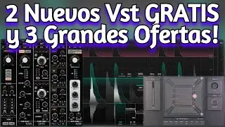 Nuevos VST GRATIS y Ofertas - Sonible, Lunacy, SSL (X-EQ 2, Smart Gate, Scheps Channel 2, Cube Mini)