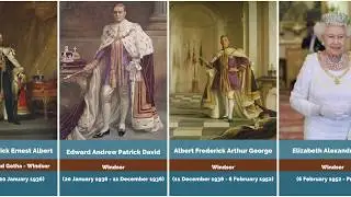 Timeline of British Monarchs (1707 - Present)