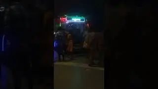 trichy bus stand evening 7 o clock