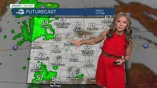 Heavy rain for portions of western Colorado