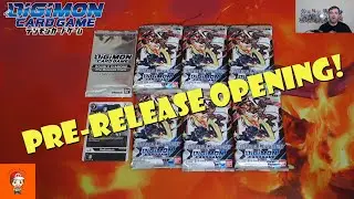 BT6 Double Diamond PreRelease Kit Opening - Actually Nuts! (Digimon TCG Opening)