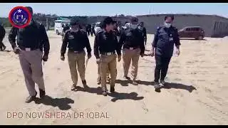 IGP KP Dr Sana ullah Abbasi, DPO Nowshera Dr Muhammad Iqbal